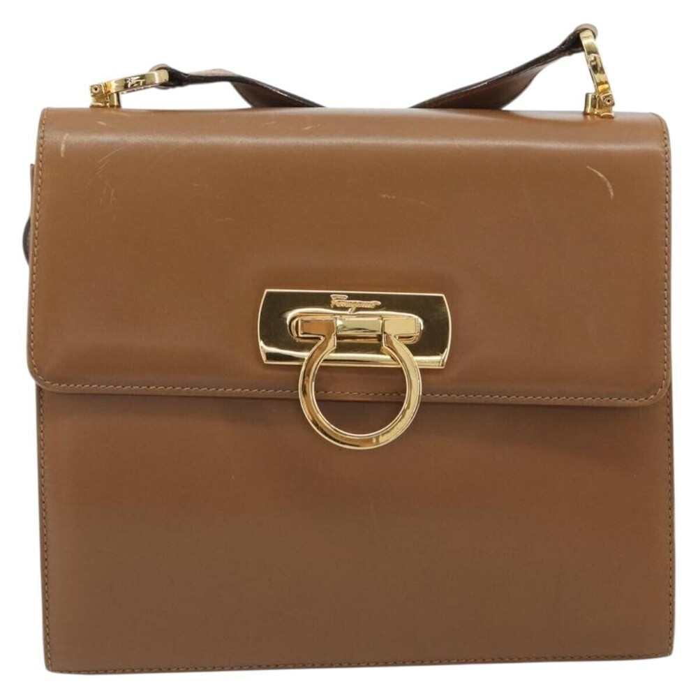 Salvatore Ferragamo Gancini Leather
